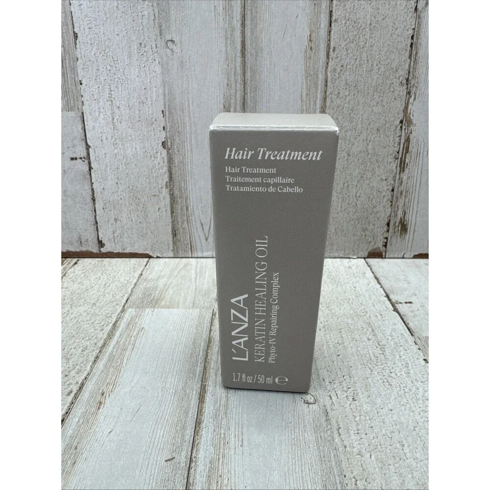 L'anza Keratin Healing Oil Hair Repairing Treatment  1.7fl oz 50ml New In Box